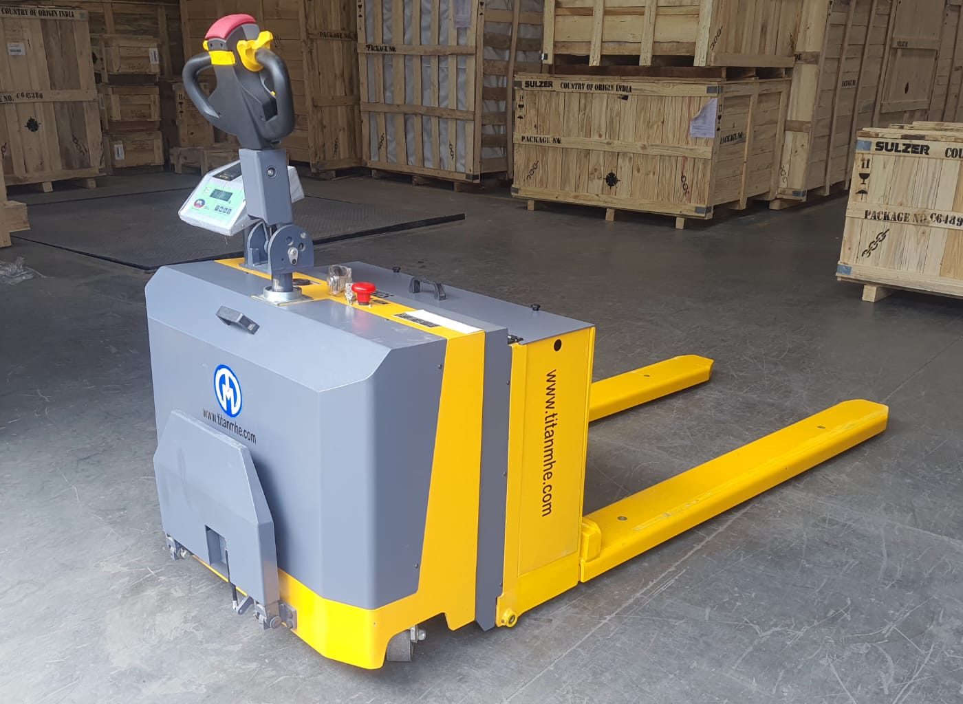 Battery Operated Pallet Truck Manufacturers, Suppliers in Telangana, Hyderabad, Medak 
